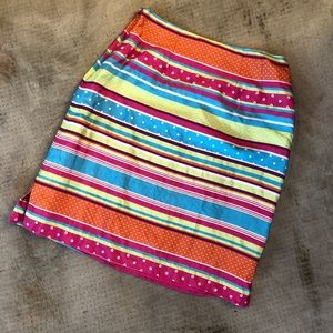 J. McLaughlin Silk Mini Skirt